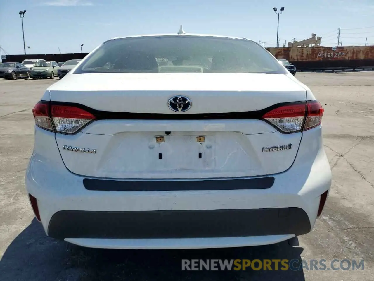 6 fotografías del automóvil dañado JTDEAMDE0NJ054691 TOYOTA COROLLA 2022