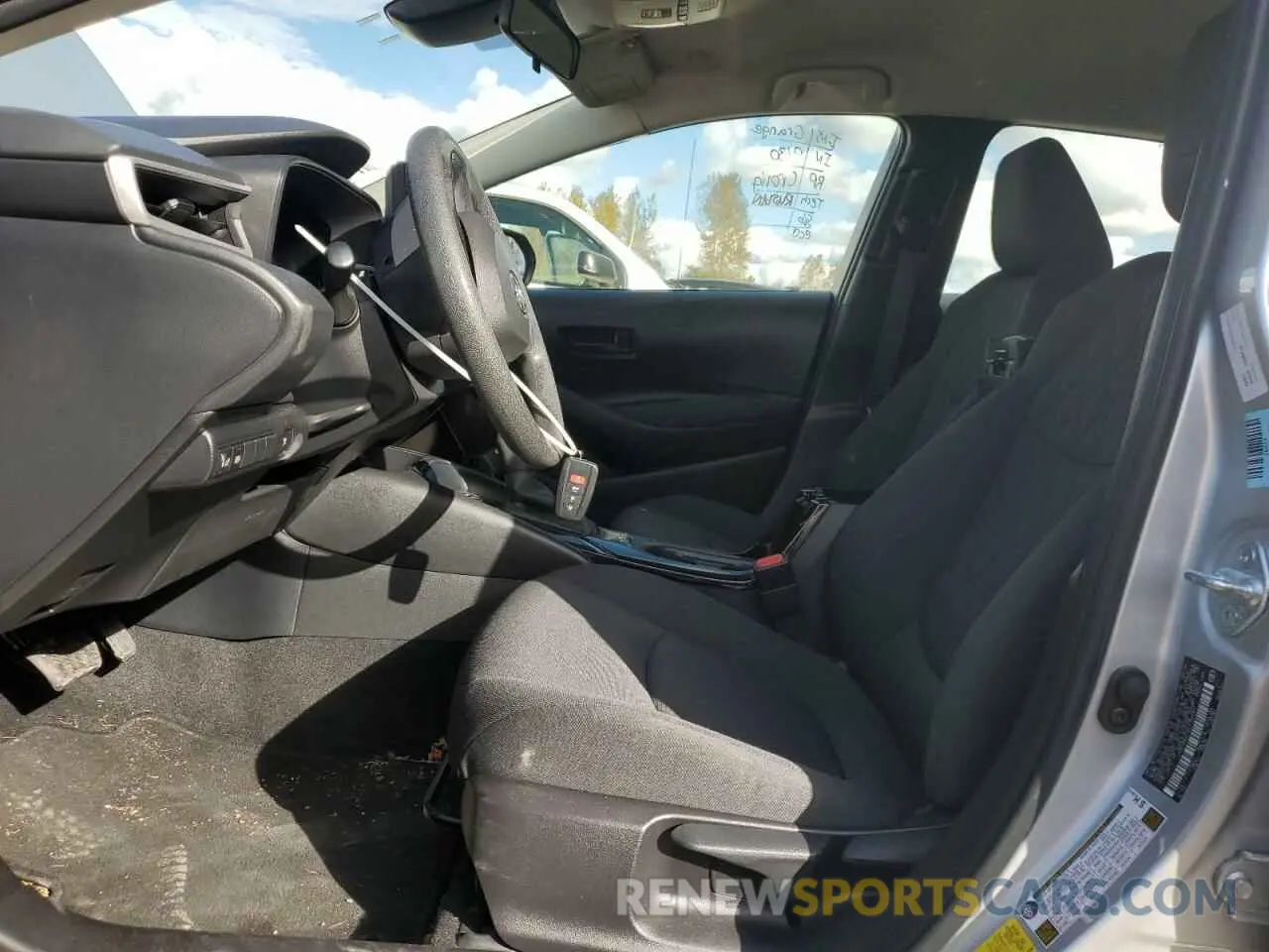 7 fotografías del automóvil dañado JTDEAMDE0NJ056067 TOYOTA COROLLA 2022