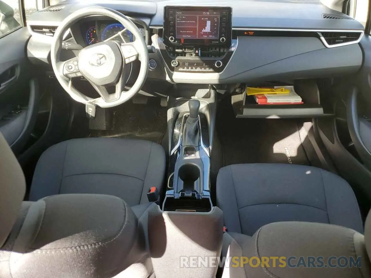8 fotografías del automóvil dañado JTDEAMDE0NJ056067 TOYOTA COROLLA 2022