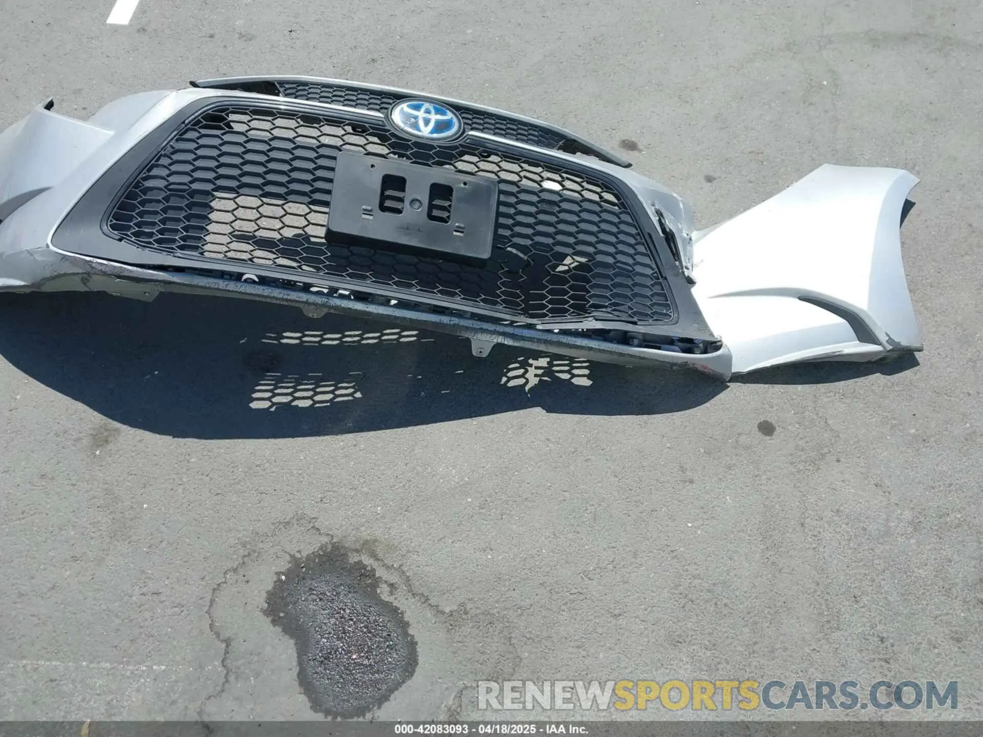 12 fotografías del automóvil dañado JTDEAMDE0NJ056831 TOYOTA COROLLA 2022