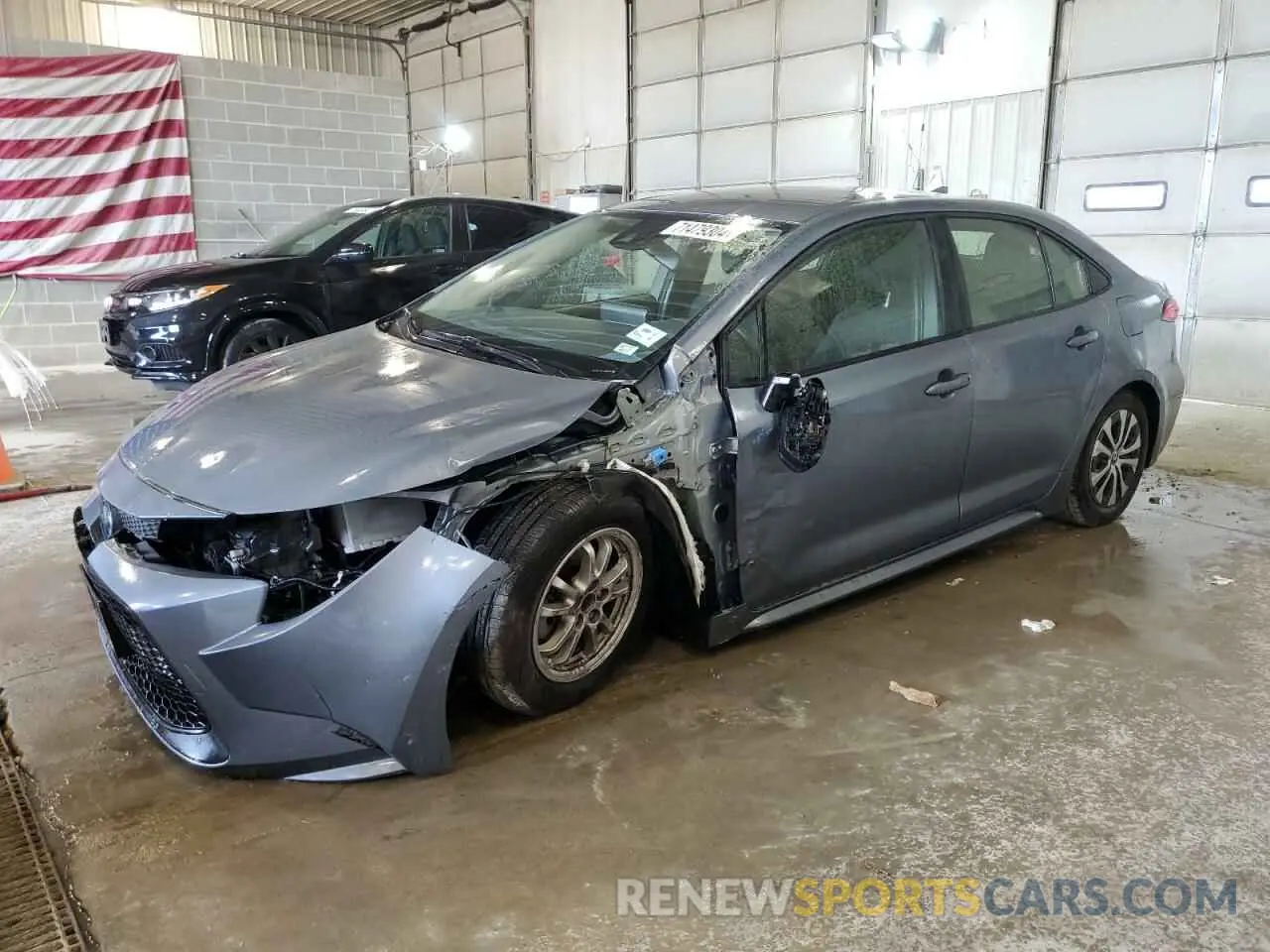 1 fotografías del automóvil dañado JTDEAMDE1N3000644 TOYOTA COROLLA 2022