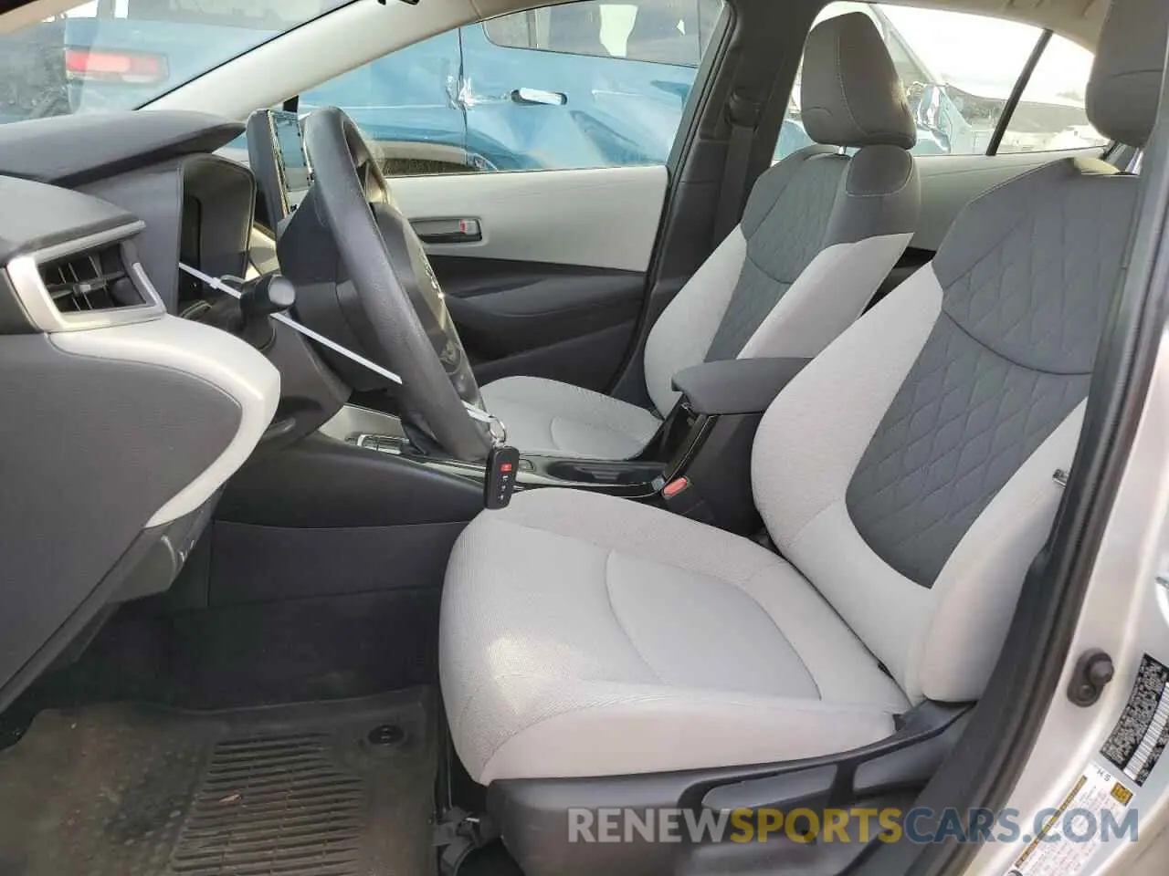7 fotografías del automóvil dañado JTDEAMDE1N3009084 TOYOTA COROLLA 2022