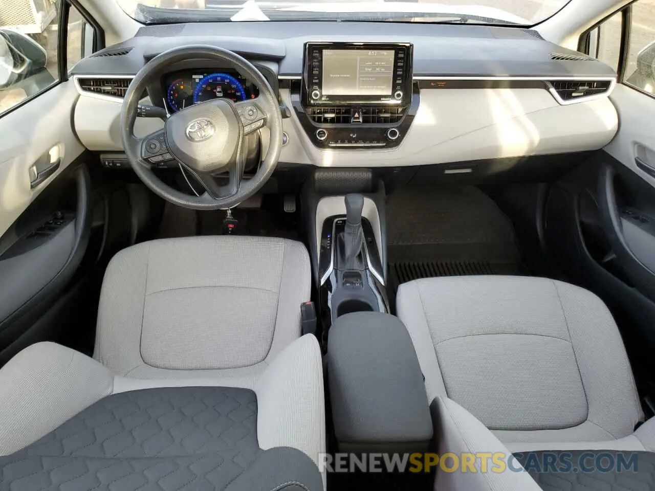8 fotografías del automóvil dañado JTDEAMDE1N3009084 TOYOTA COROLLA 2022
