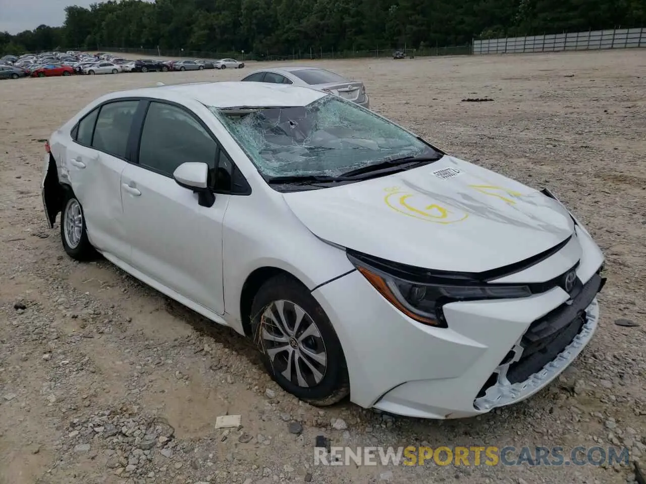 1 fotografías del automóvil dañado JTDEAMDE1N3010705 TOYOTA COROLLA 2022