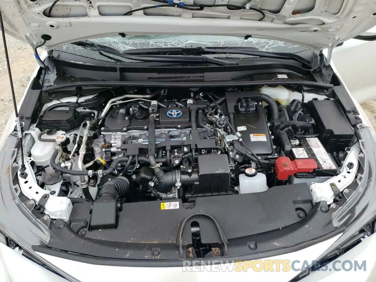 7 fotografías del automóvil dañado JTDEAMDE1N3010705 TOYOTA COROLLA 2022