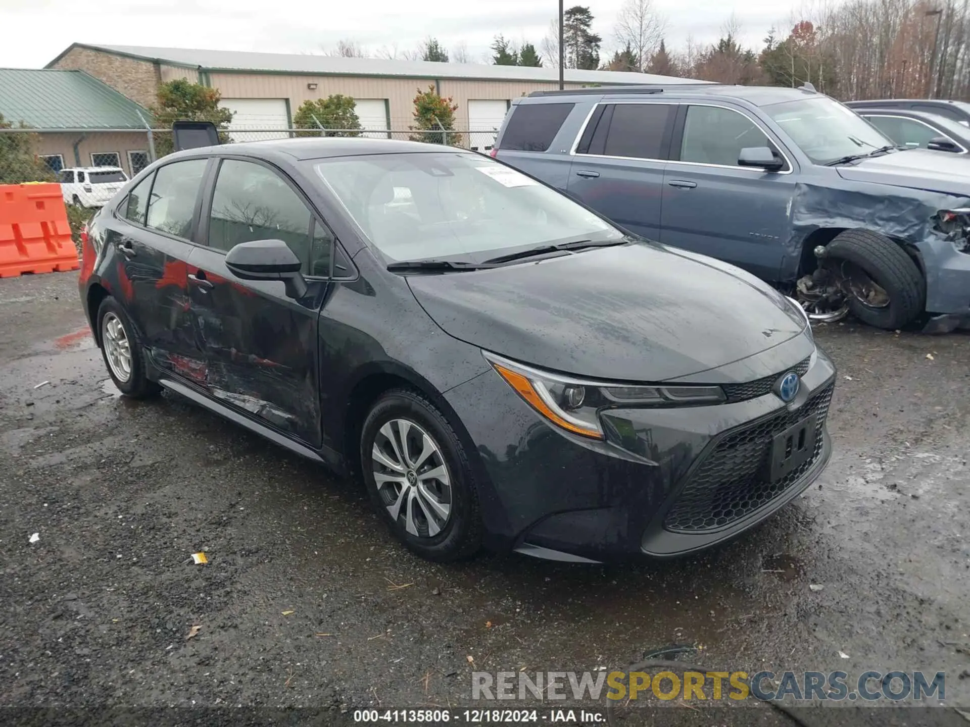 1 fotografías del automóvil dañado JTDEAMDE1NJ044316 TOYOTA COROLLA 2022