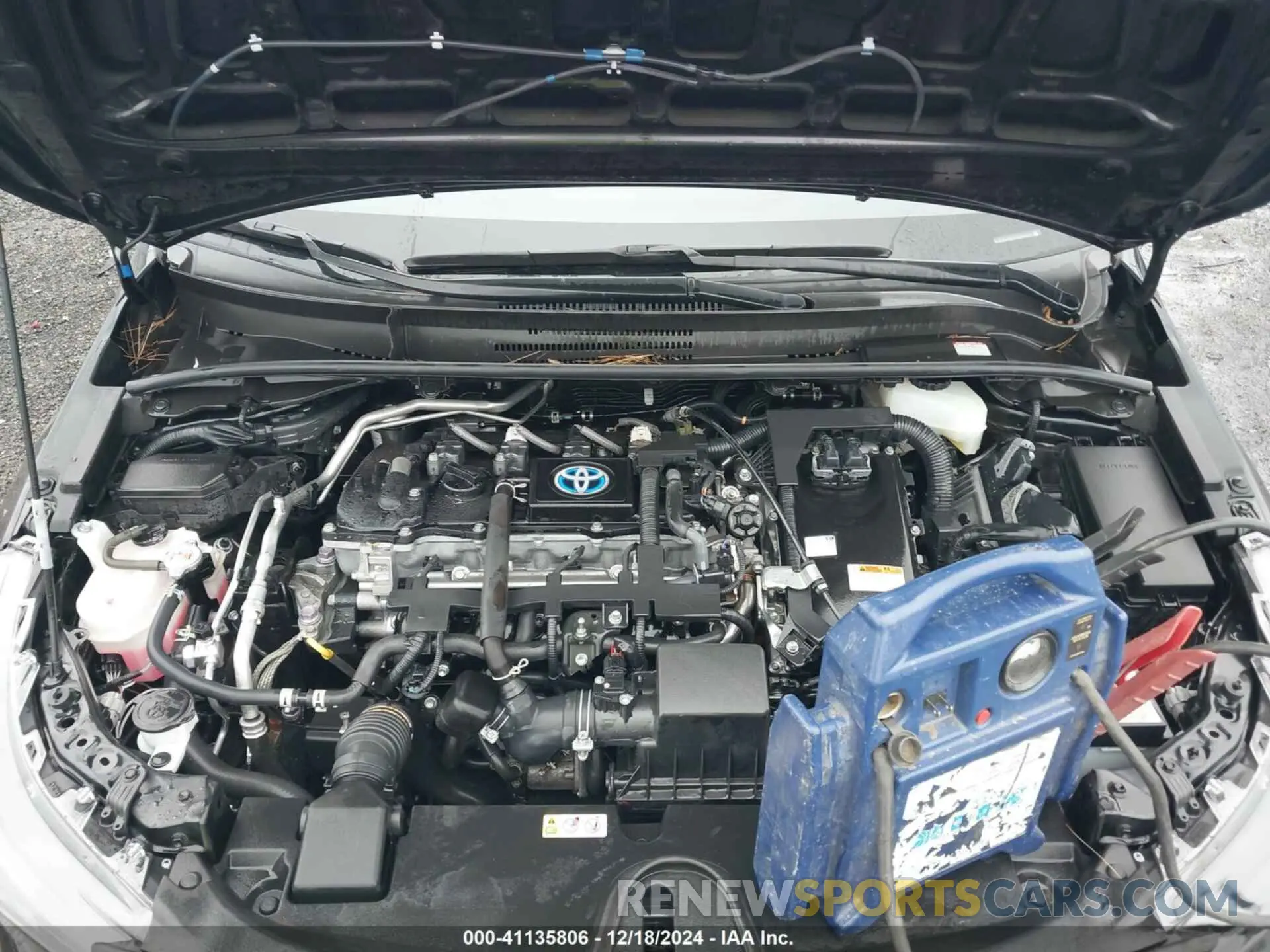 10 fotografías del automóvil dañado JTDEAMDE1NJ044316 TOYOTA COROLLA 2022