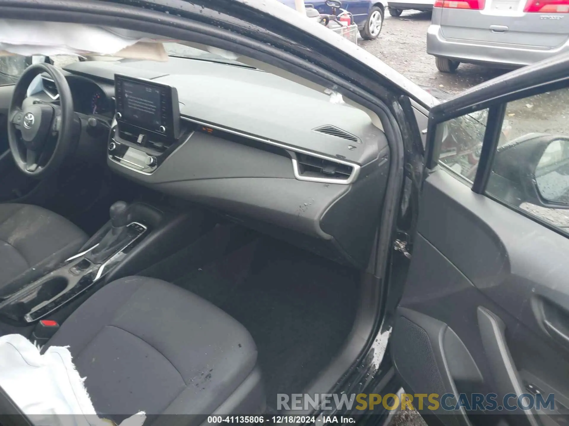 5 fotografías del automóvil dañado JTDEAMDE1NJ044316 TOYOTA COROLLA 2022