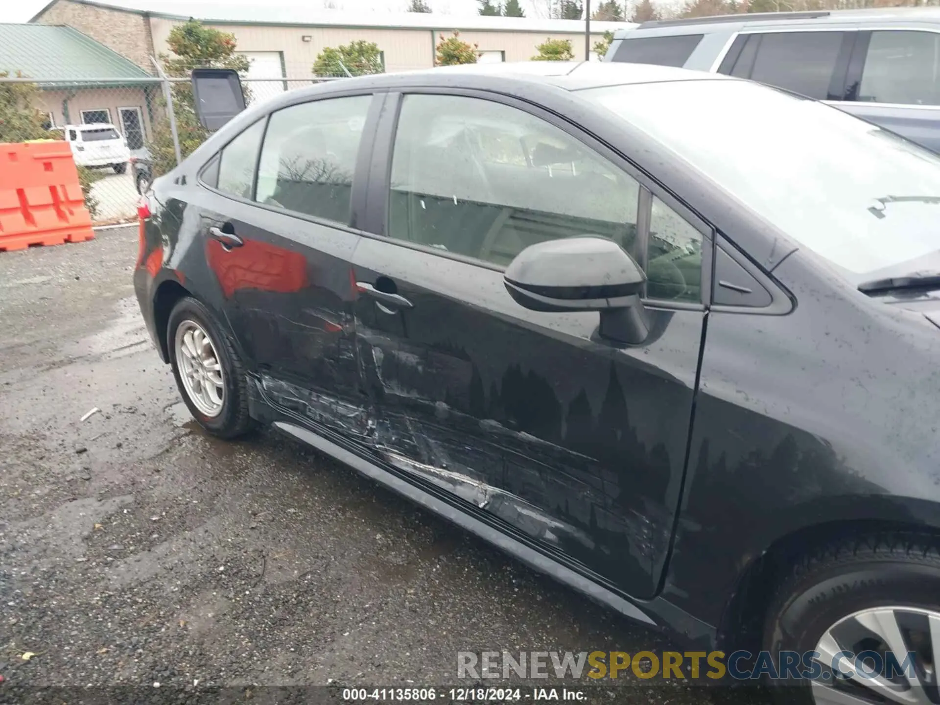 6 fotografías del automóvil dañado JTDEAMDE1NJ044316 TOYOTA COROLLA 2022