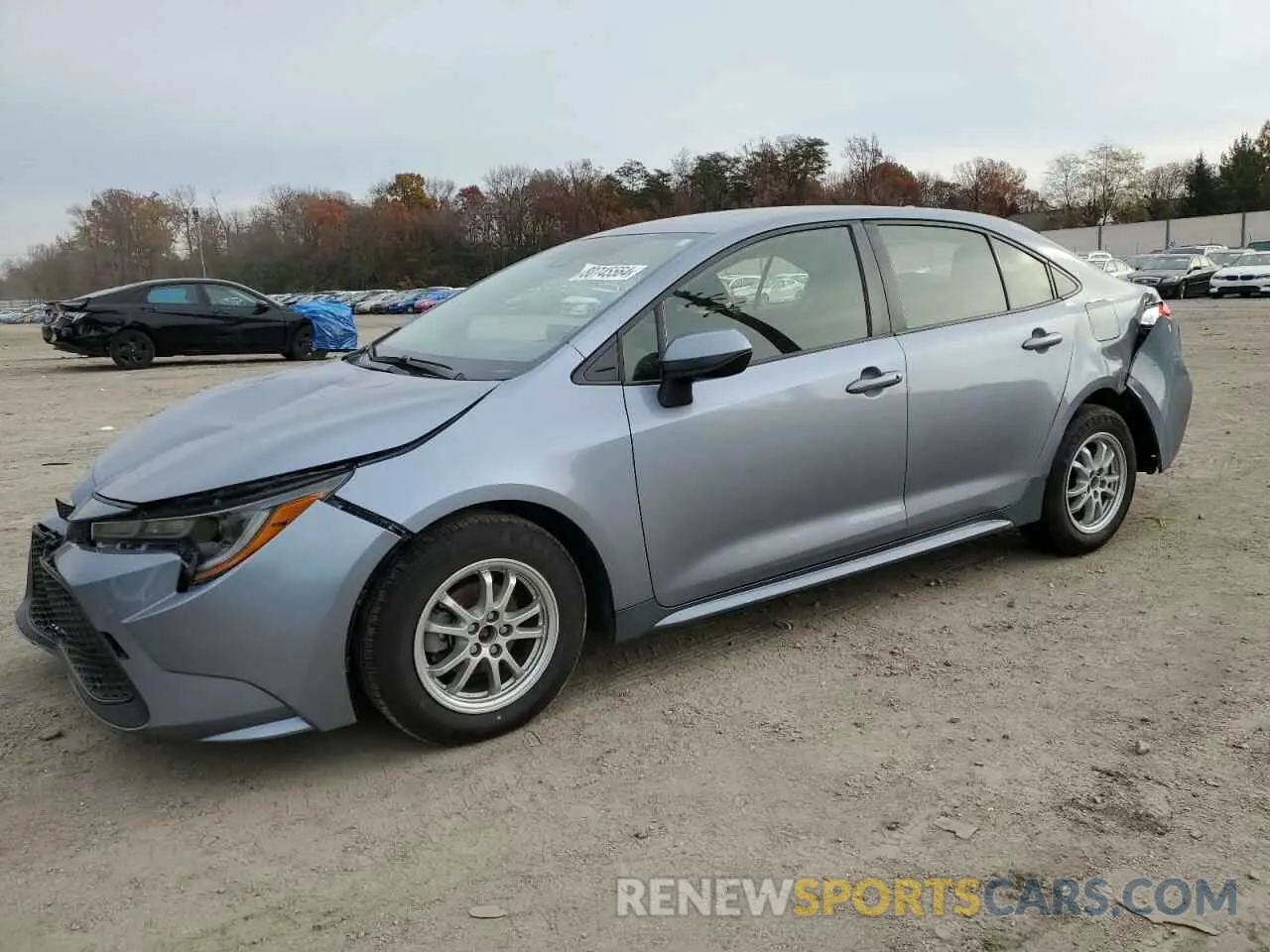 1 fotografías del automóvil dañado JTDEAMDE1NJ055204 TOYOTA COROLLA 2022