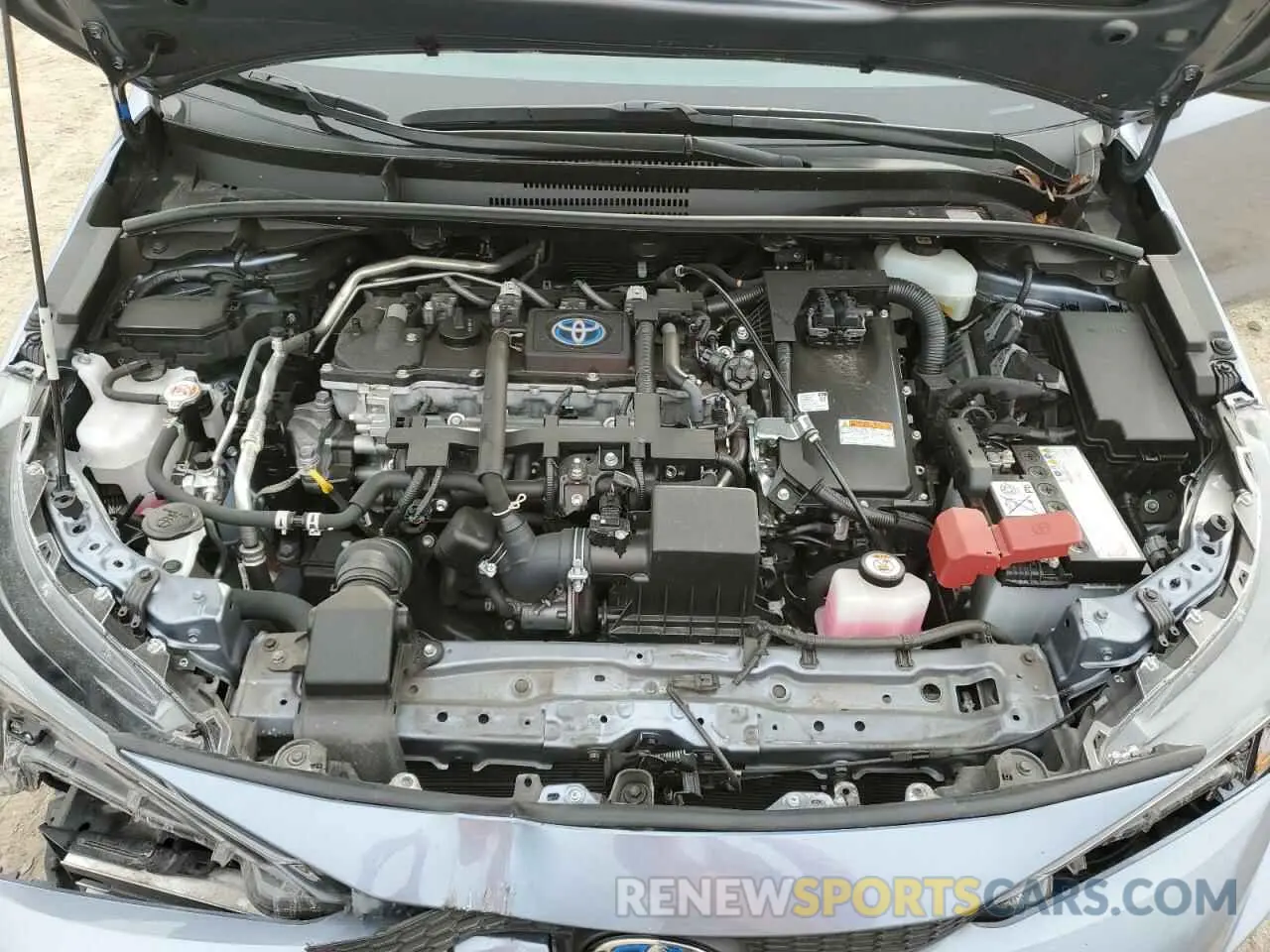 11 fotografías del automóvil dañado JTDEAMDE1NJ055204 TOYOTA COROLLA 2022