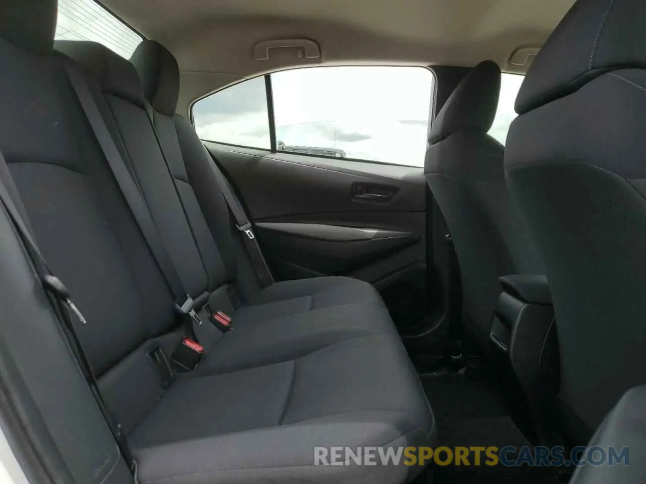 10 fotografías del automóvil dañado JTDEAMDE2N3006579 TOYOTA COROLLA 2022