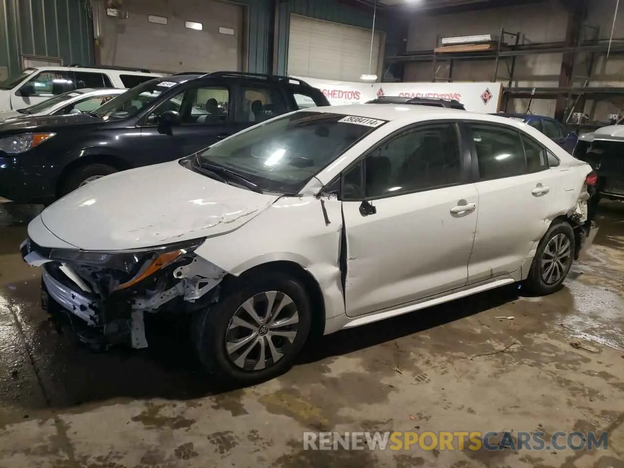1 fotografías del automóvil dañado JTDEAMDE2N3009501 TOYOTA COROLLA 2022