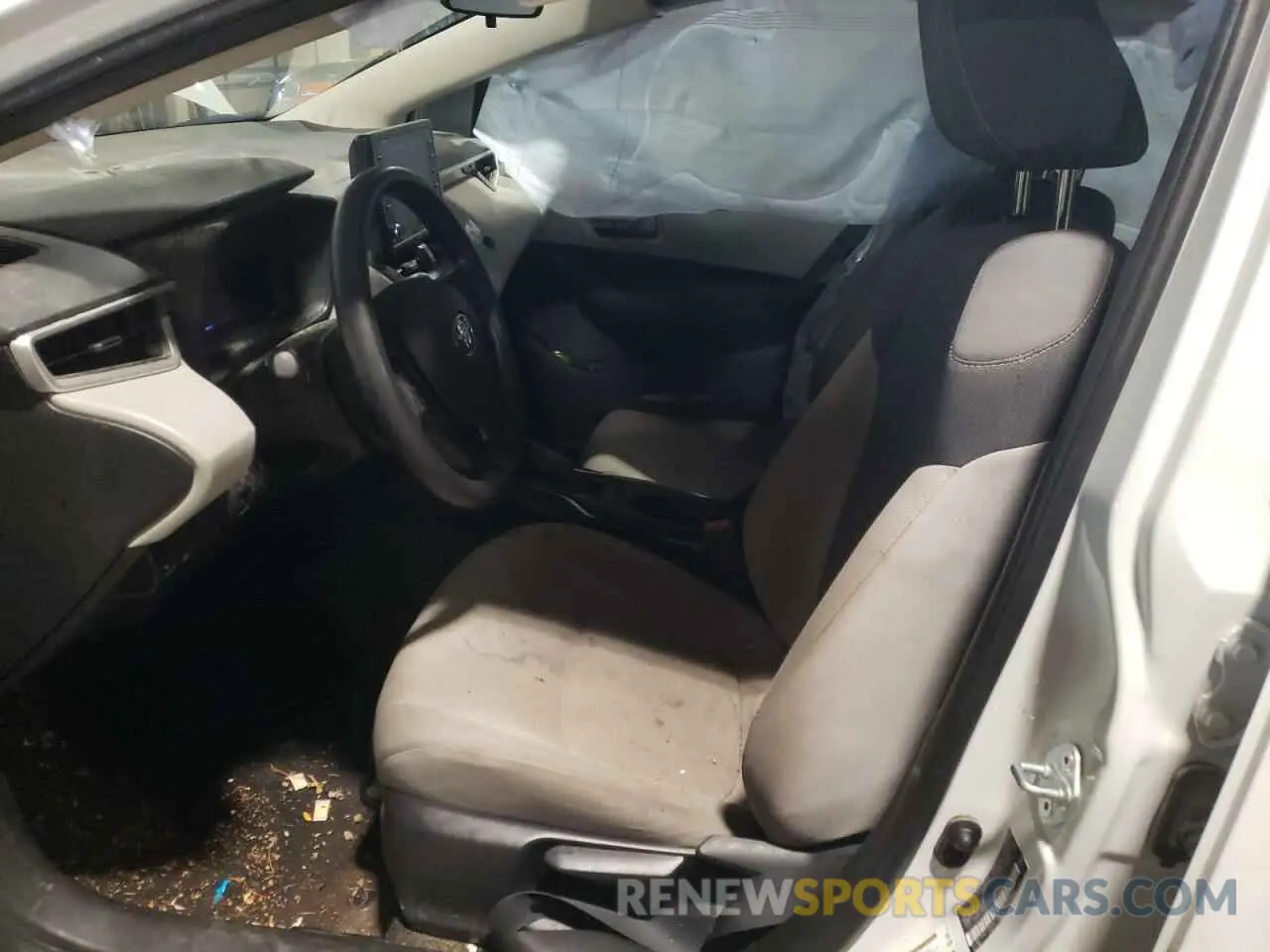 7 fotografías del automóvil dañado JTDEAMDE2N3009501 TOYOTA COROLLA 2022