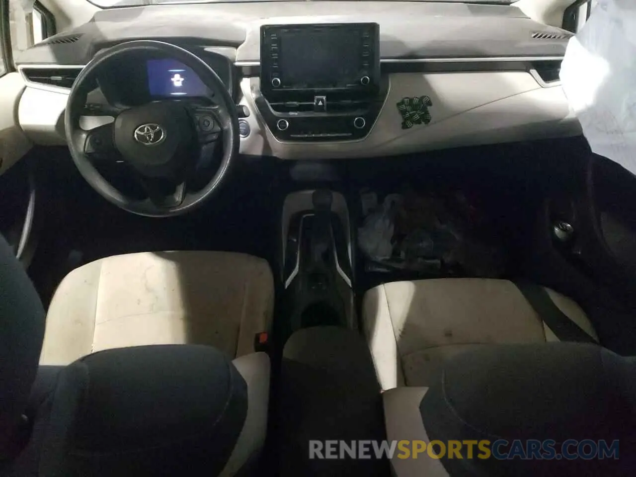 8 fotografías del automóvil dañado JTDEAMDE2N3009501 TOYOTA COROLLA 2022
