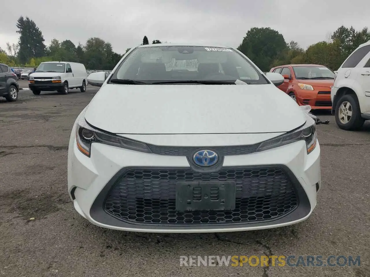 5 fotografías del automóvil dañado JTDEAMDE2N3012883 TOYOTA COROLLA 2022