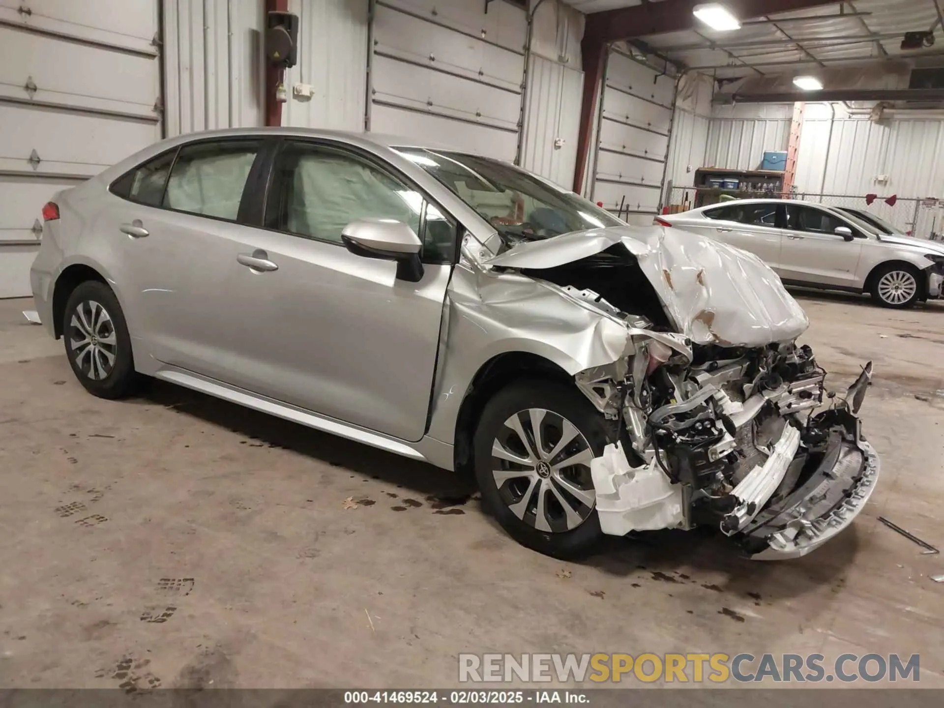 1 fotografías del automóvil dañado JTDEAMDE2N3012902 TOYOTA COROLLA 2022