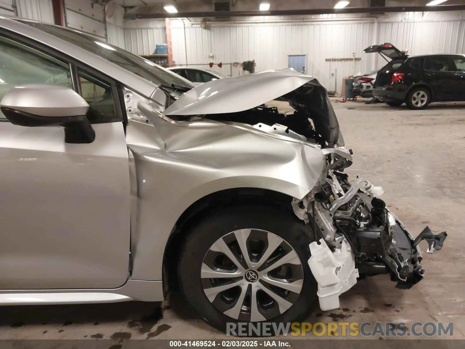 19 fotografías del automóvil dañado JTDEAMDE2N3012902 TOYOTA COROLLA 2022