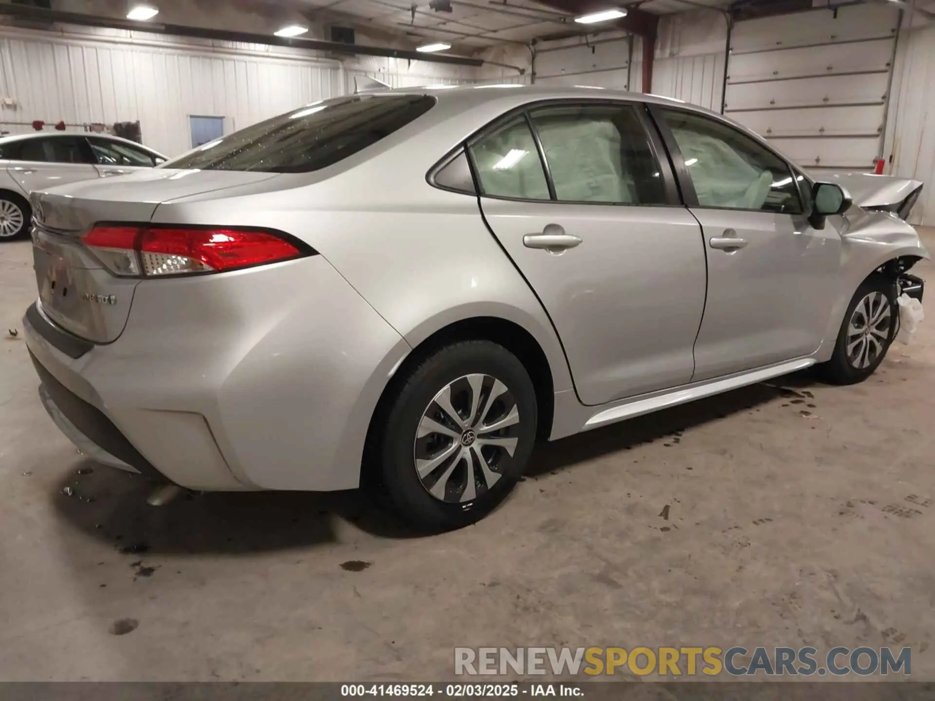 4 fotografías del automóvil dañado JTDEAMDE2N3012902 TOYOTA COROLLA 2022