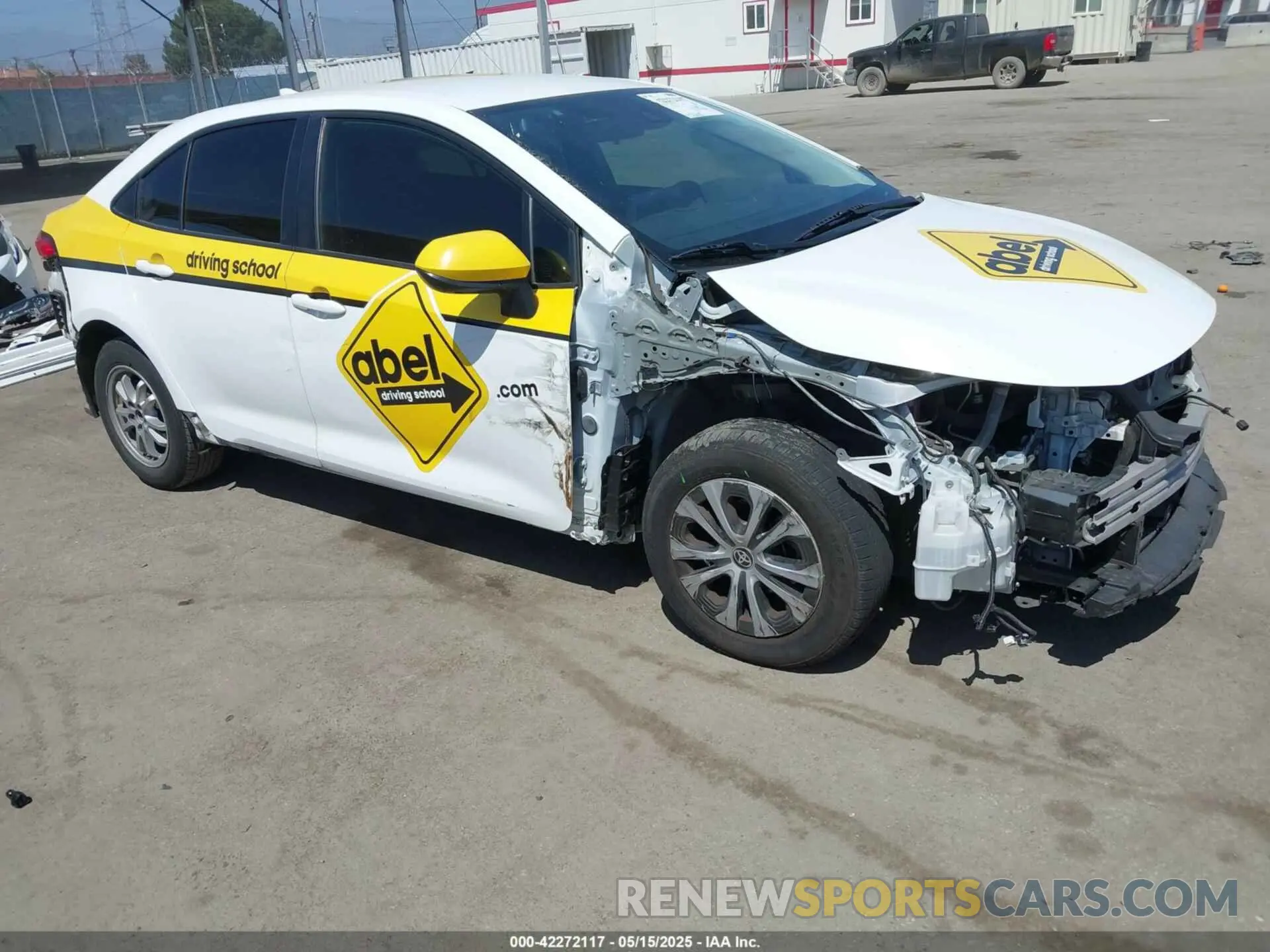 1 fotografías del automóvil dañado JTDEAMDE2NJ036337 TOYOTA COROLLA 2022