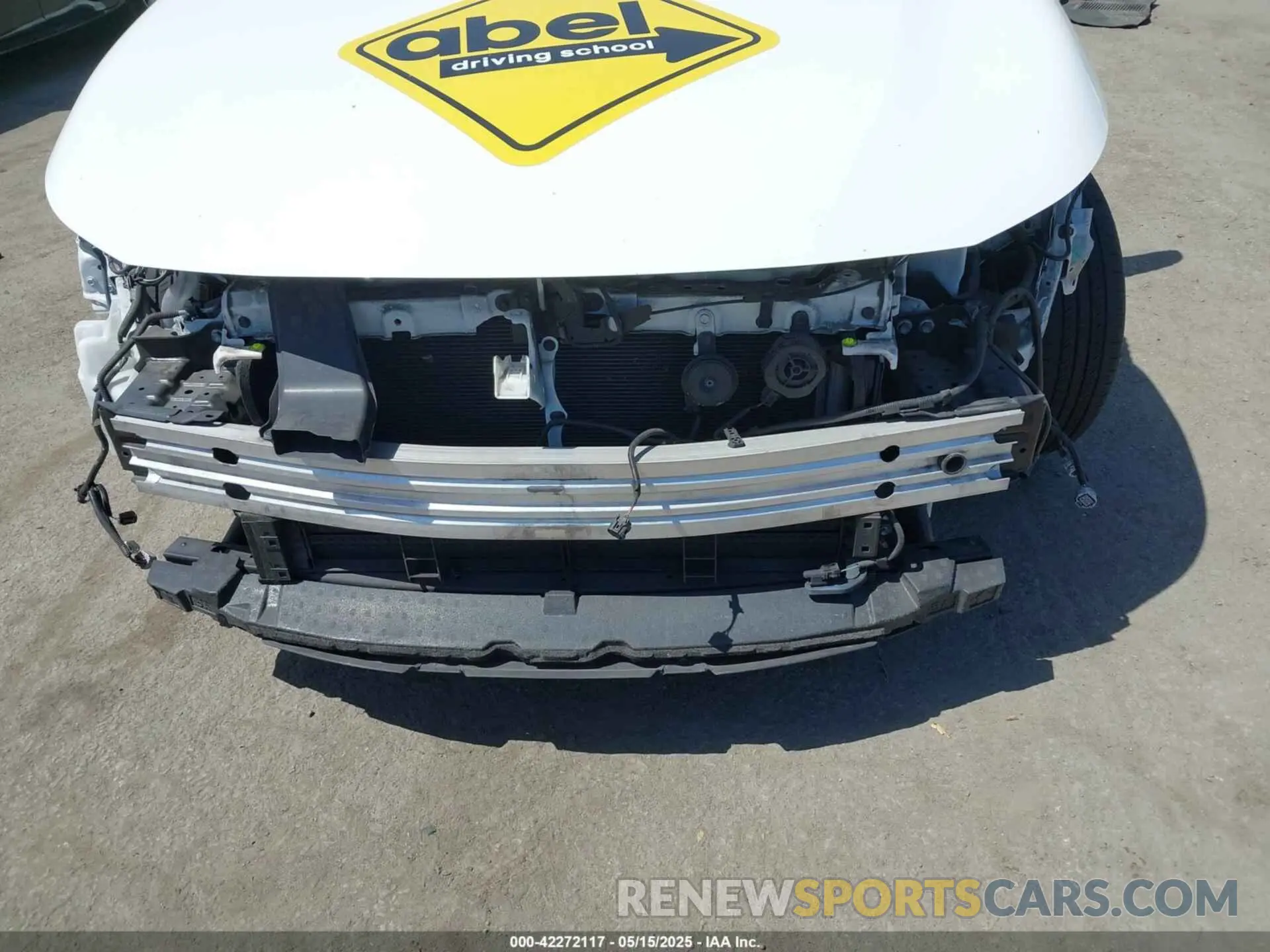 6 fotografías del automóvil dañado JTDEAMDE2NJ036337 TOYOTA COROLLA 2022