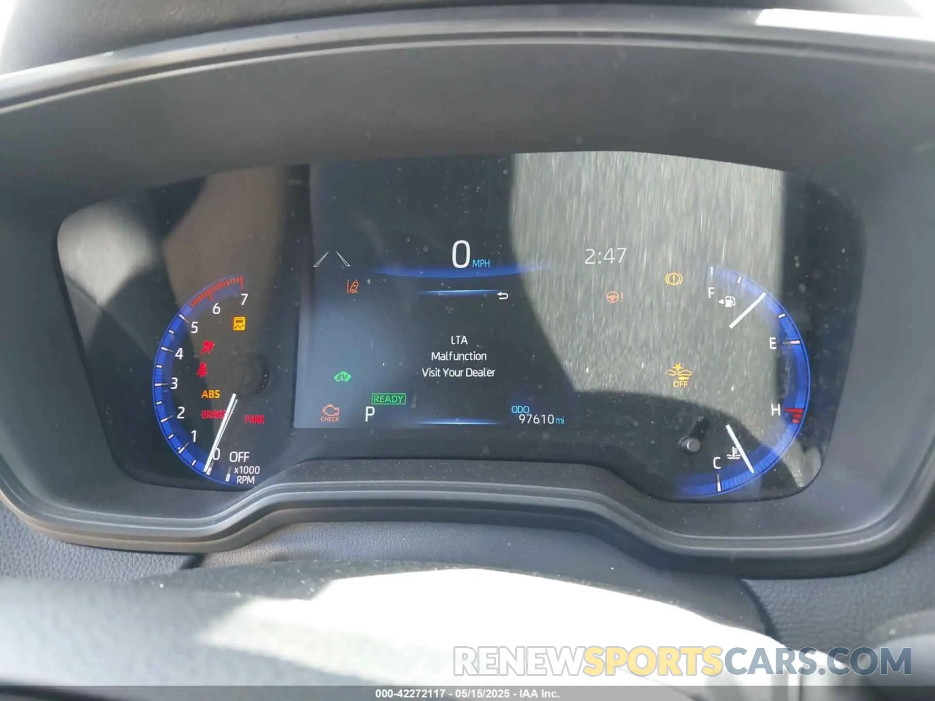 7 fotografías del automóvil dañado JTDEAMDE2NJ036337 TOYOTA COROLLA 2022