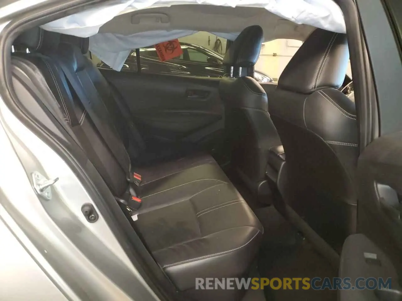 10 fotografías del automóvil dañado JTDEAMDE2NJ038881 TOYOTA COROLLA 2022
