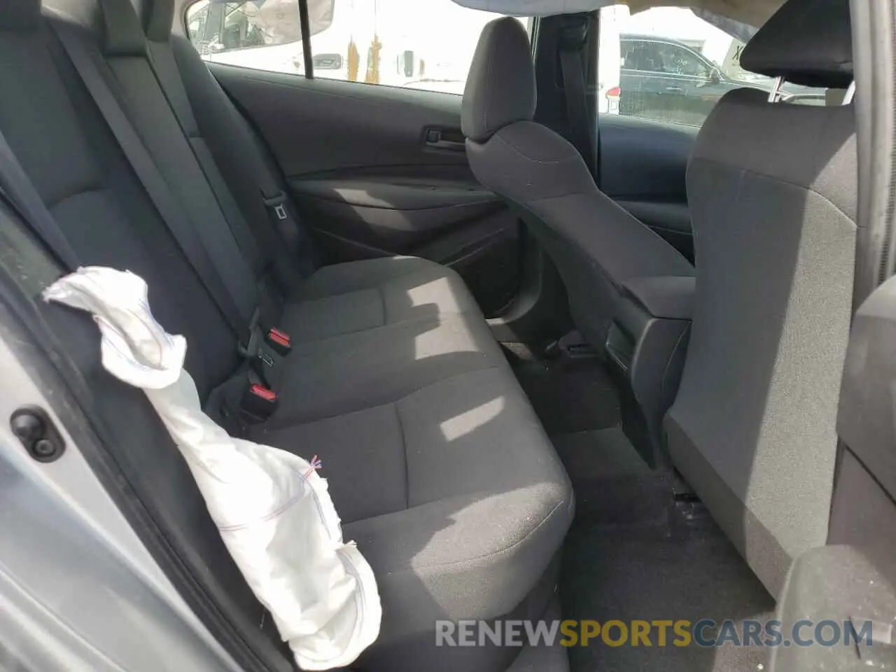 10 fotografías del automóvil dañado JTDEAMDE2NJ039965 TOYOTA COROLLA 2022