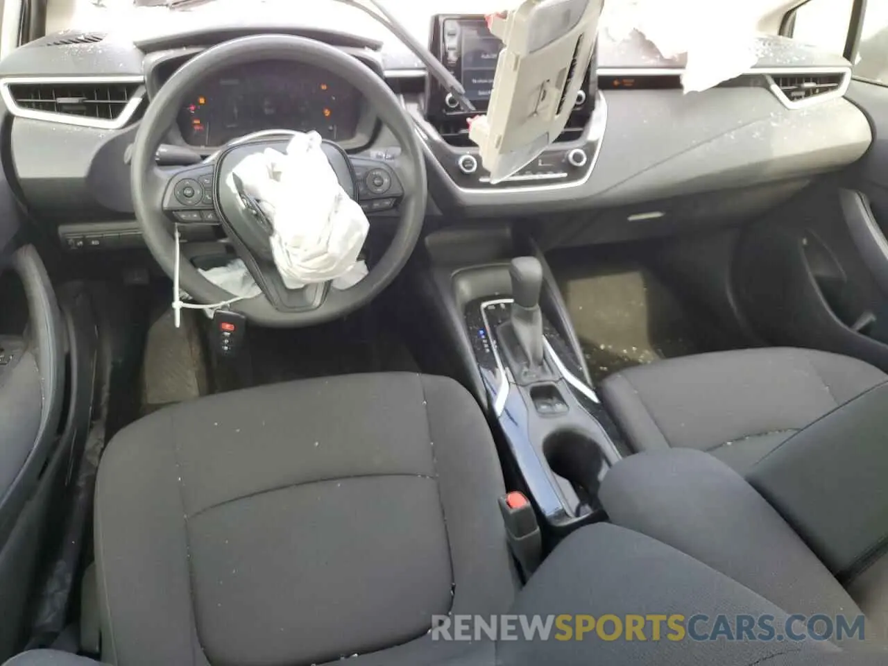 8 fotografías del automóvil dañado JTDEAMDE2NJ039965 TOYOTA COROLLA 2022