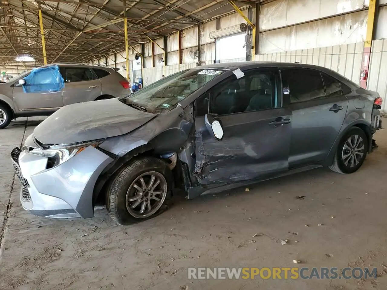 1 fotografías del automóvil dañado JTDEAMDE2NJ039982 TOYOTA COROLLA 2022