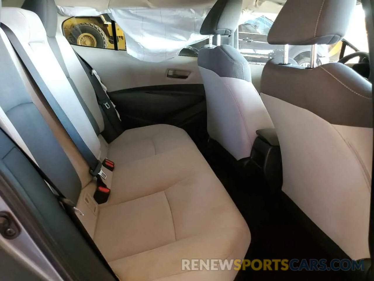 10 fotografías del automóvil dañado JTDEAMDE2NJ039982 TOYOTA COROLLA 2022
