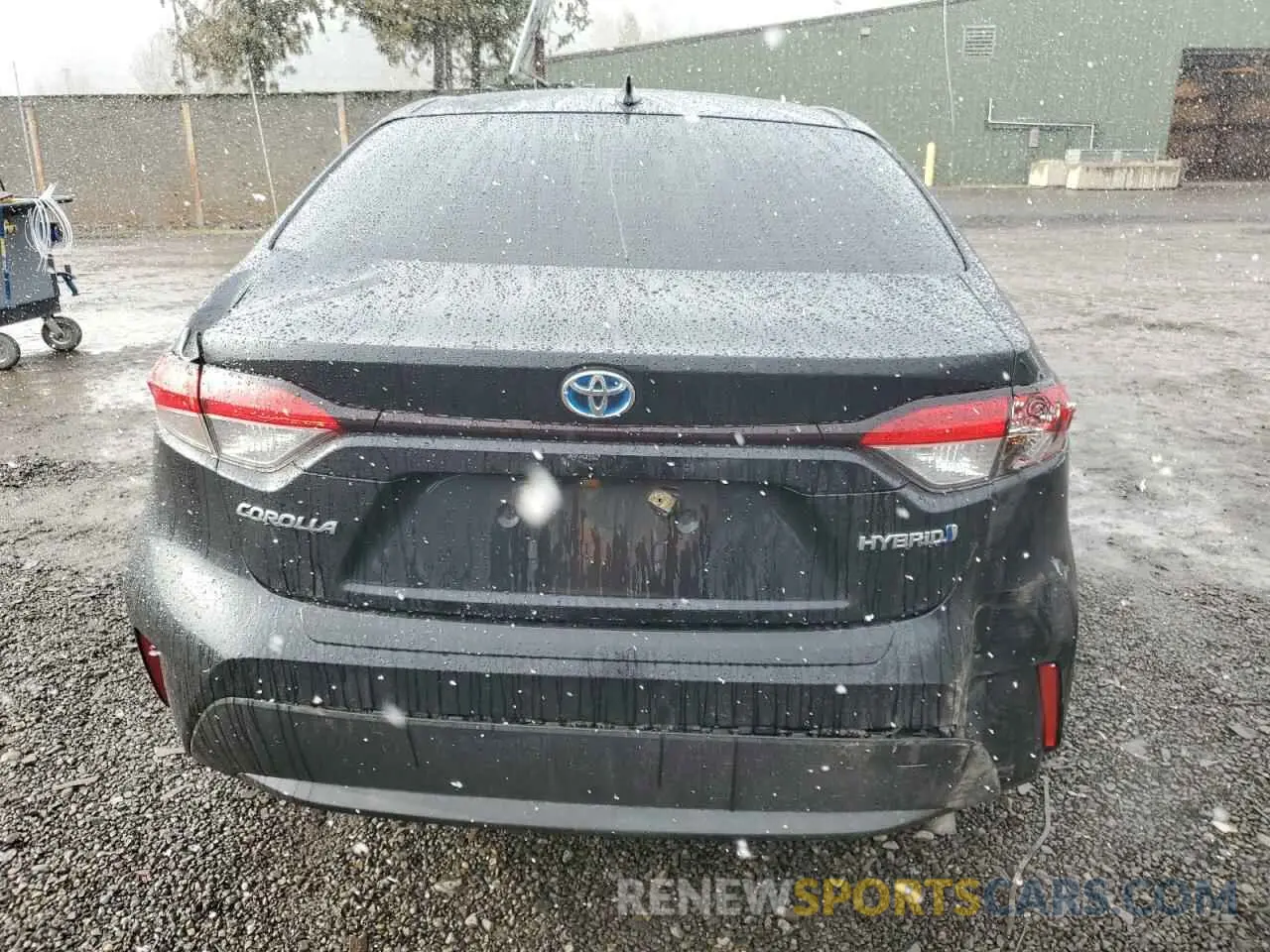 6 fotografías del automóvil dañado JTDEAMDE2NJ048228 TOYOTA COROLLA 2022