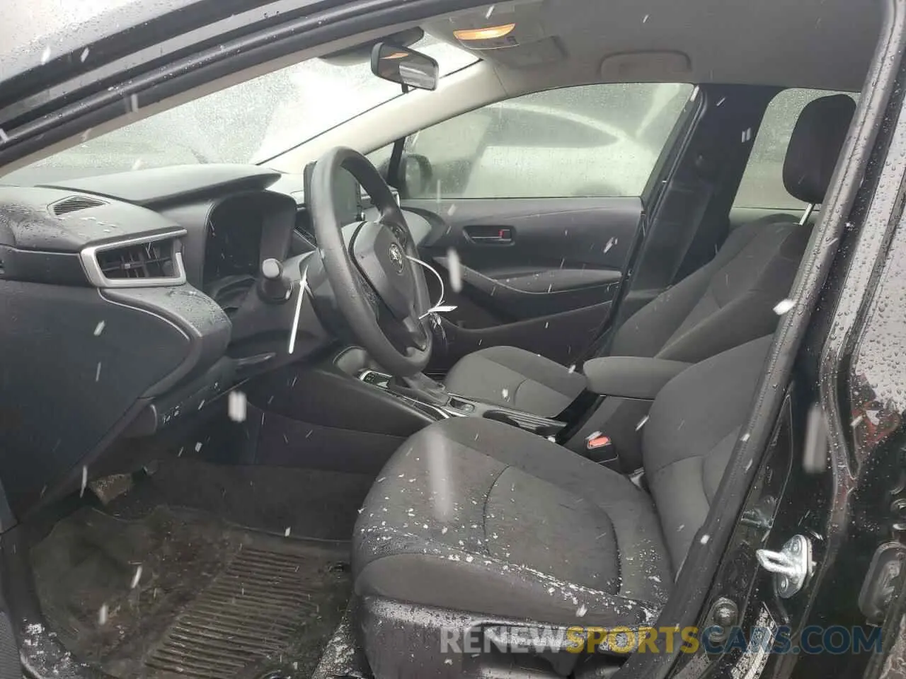 7 fotografías del automóvil dañado JTDEAMDE2NJ048228 TOYOTA COROLLA 2022