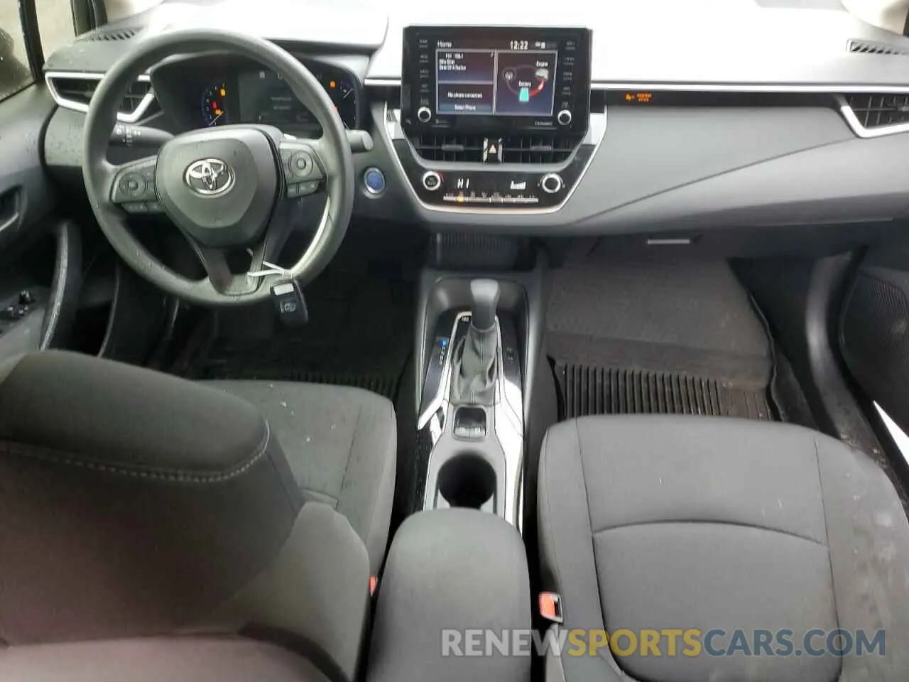8 fotografías del automóvil dañado JTDEAMDE2NJ048228 TOYOTA COROLLA 2022