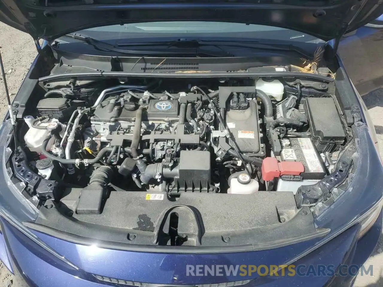 11 fotografías del automóvil dañado JTDEAMDE2NJ049461 TOYOTA COROLLA 2022