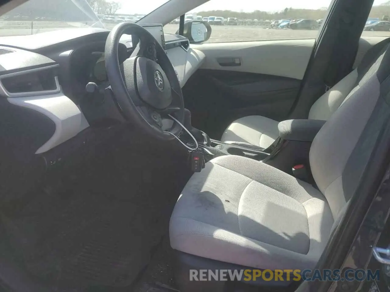 7 fotografías del automóvil dañado JTDEAMDE2NJ049461 TOYOTA COROLLA 2022