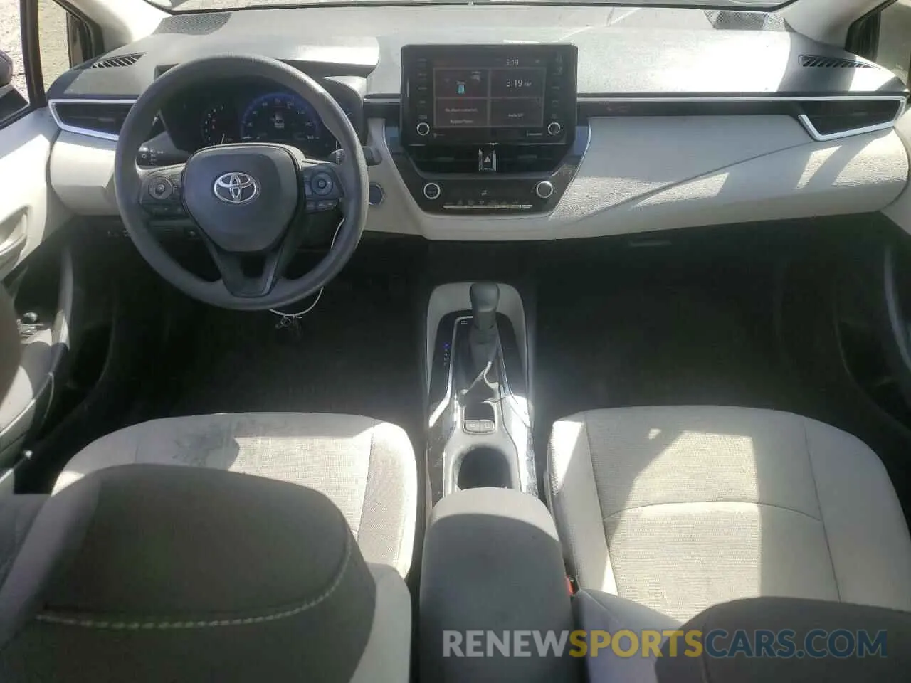 8 fotografías del automóvil dañado JTDEAMDE2NJ049461 TOYOTA COROLLA 2022