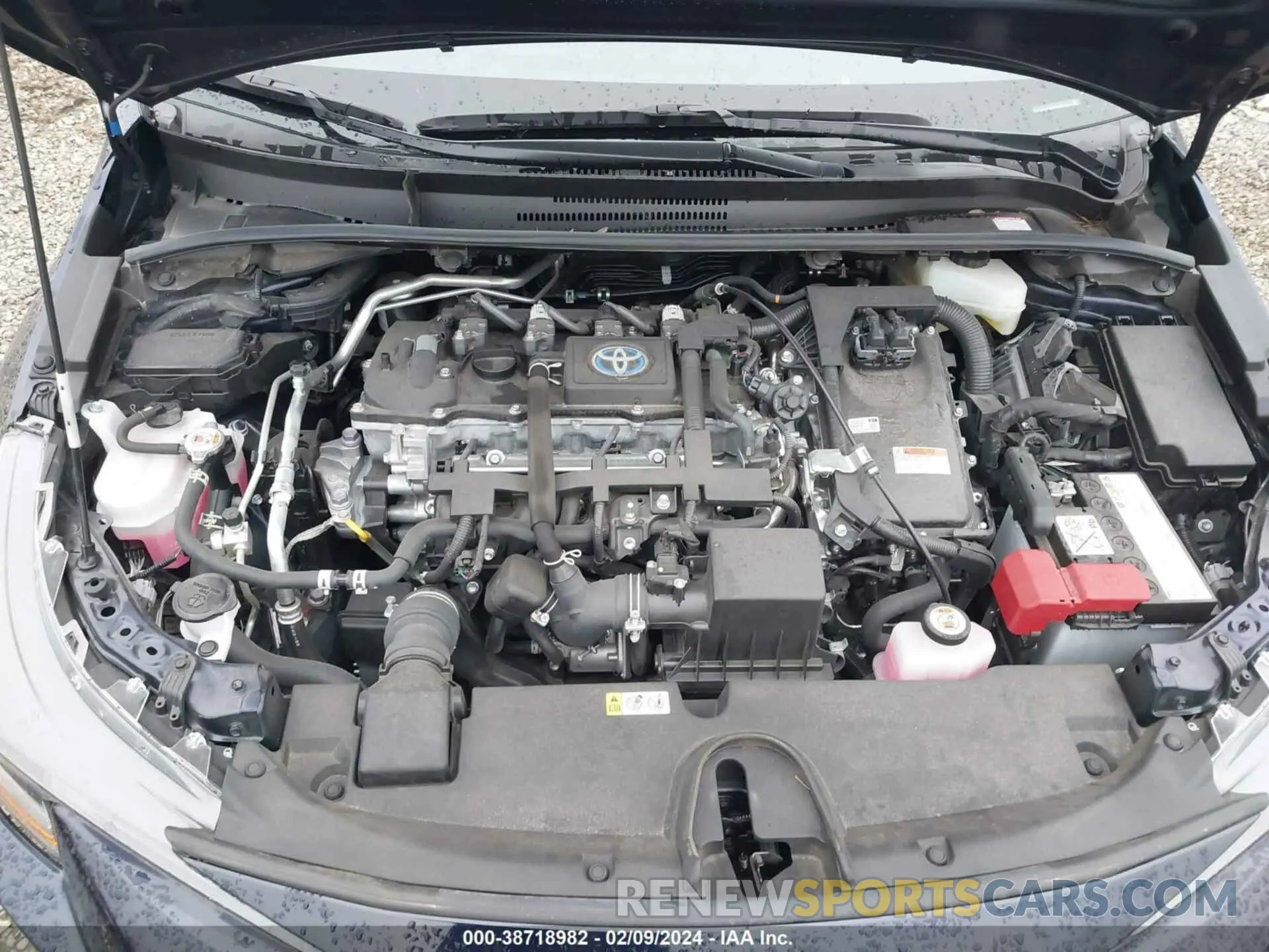 10 fotografías del automóvil dañado JTDEAMDE2NJ050402 TOYOTA COROLLA 2022
