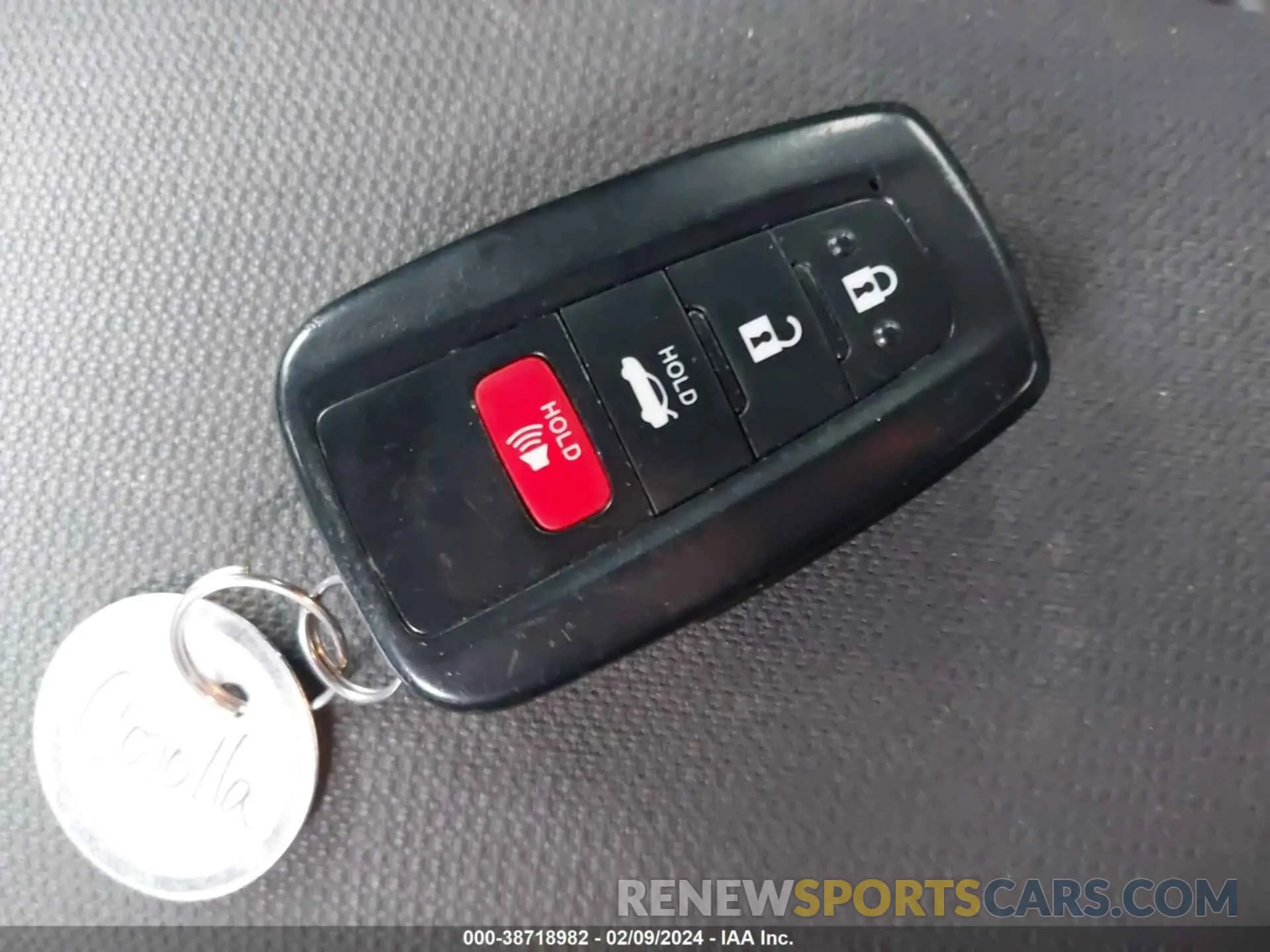 11 fotografías del automóvil dañado JTDEAMDE2NJ050402 TOYOTA COROLLA 2022