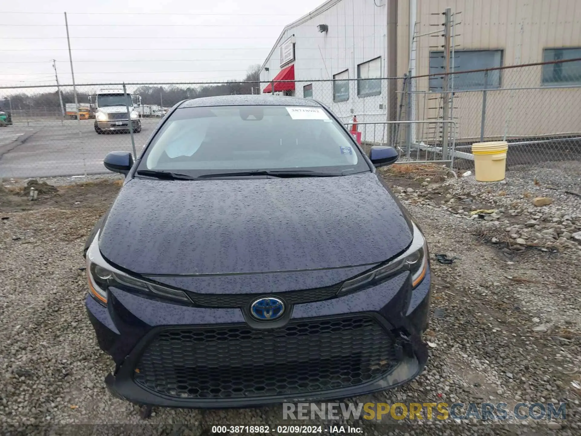 12 fotografías del automóvil dañado JTDEAMDE2NJ050402 TOYOTA COROLLA 2022
