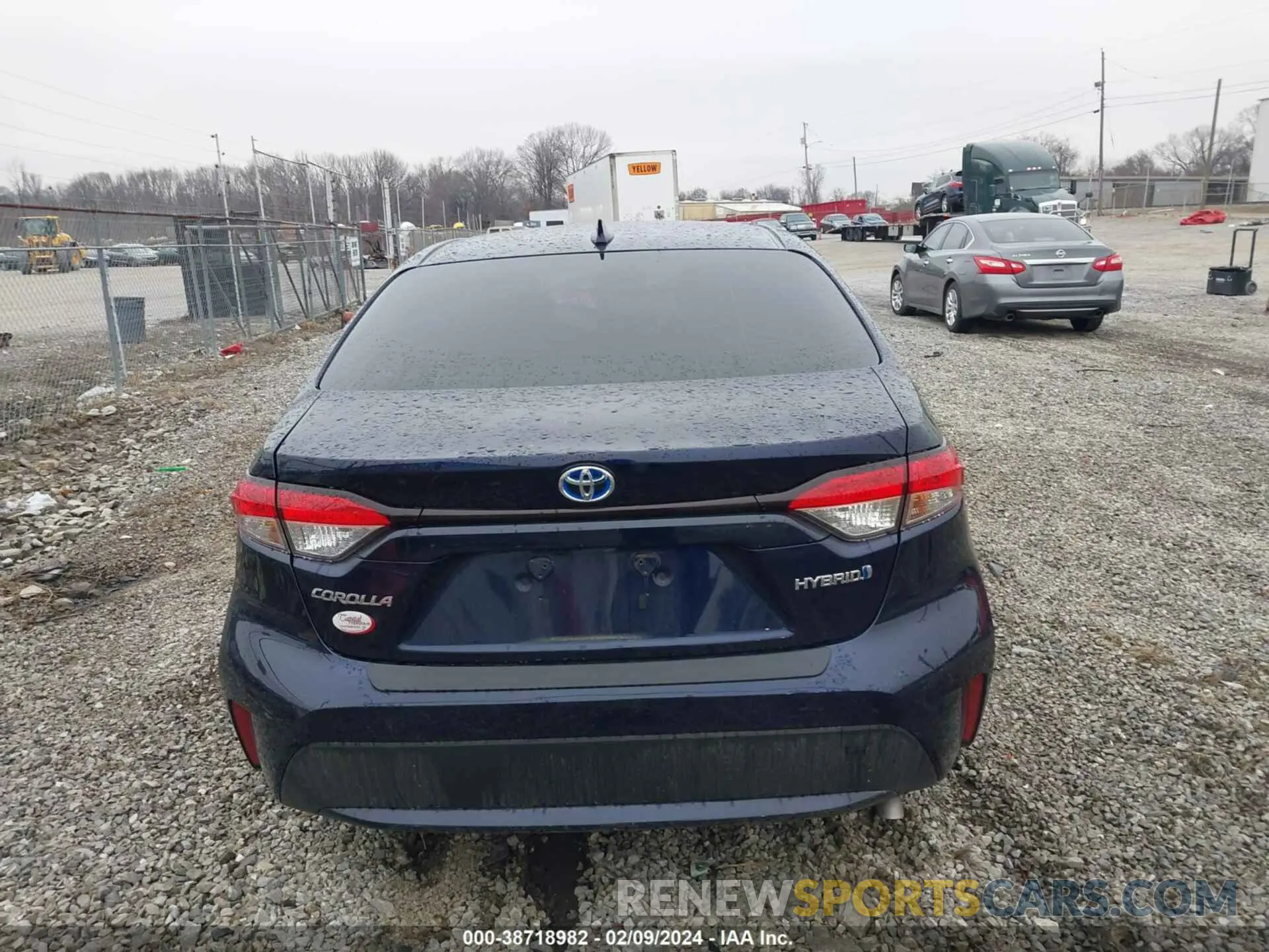 16 fotografías del automóvil dañado JTDEAMDE2NJ050402 TOYOTA COROLLA 2022
