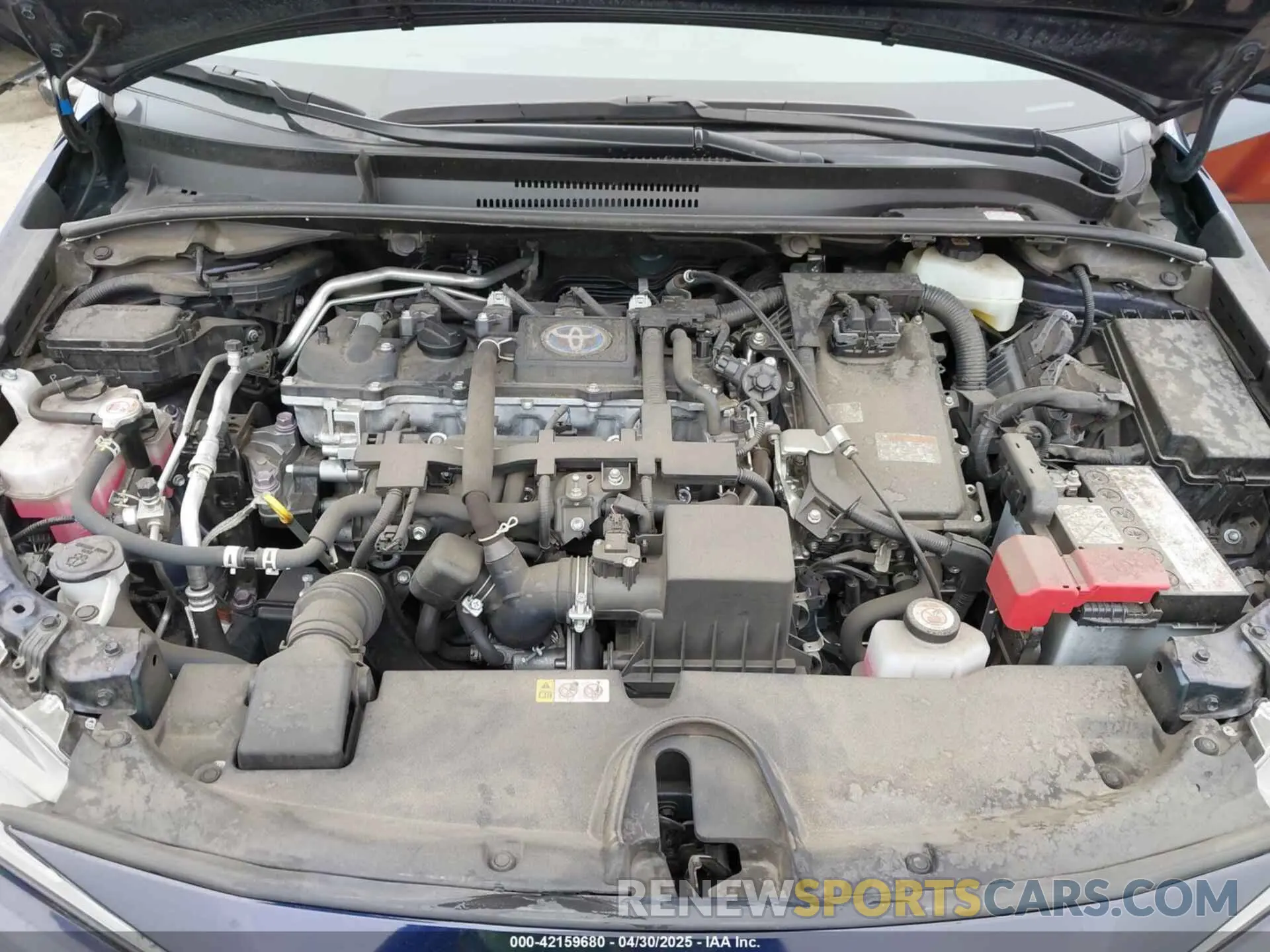 10 fotografías del automóvil dañado JTDEAMDE2NJ051761 TOYOTA COROLLA 2022