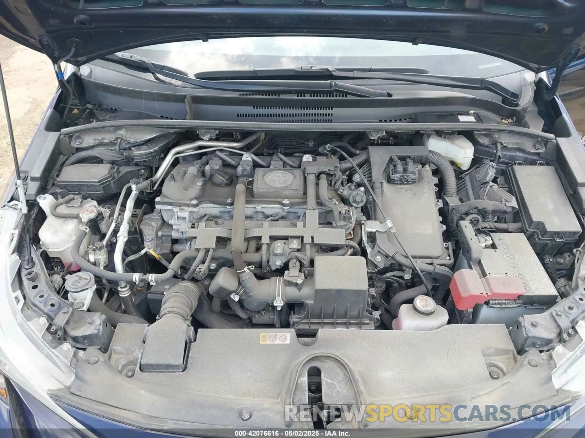 10 fotografías del automóvil dañado JTDEAMDE2NJ057110 TOYOTA COROLLA 2022