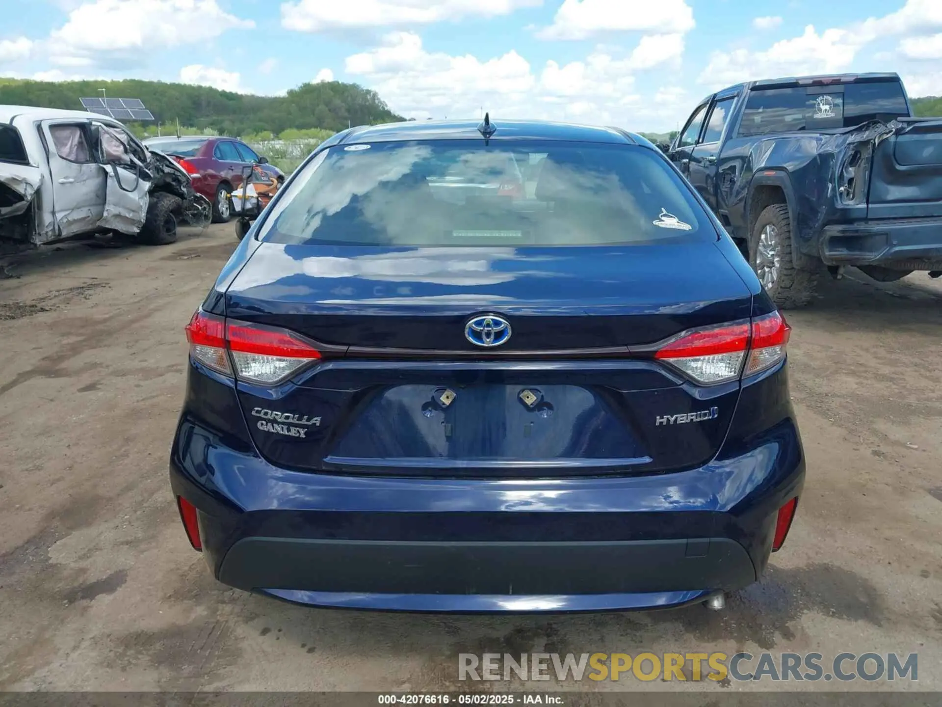 16 fotografías del automóvil dañado JTDEAMDE2NJ057110 TOYOTA COROLLA 2022