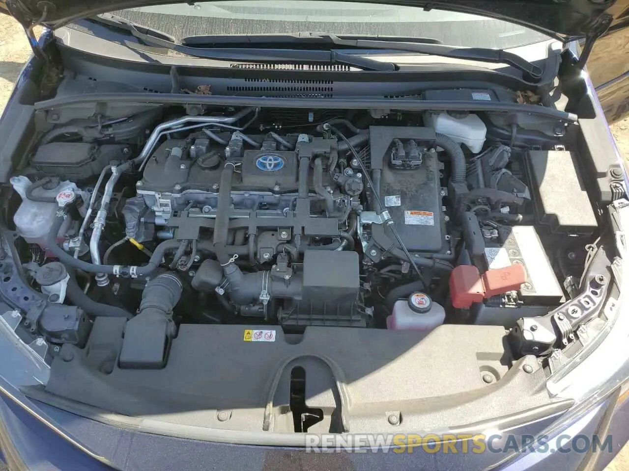 11 fotografías del automóvil dañado JTDEAMDE2NJ060024 TOYOTA COROLLA 2022