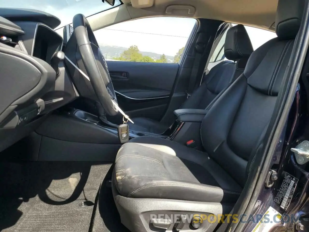 7 fotografías del automóvil dañado JTDEAMDE2NJ060024 TOYOTA COROLLA 2022