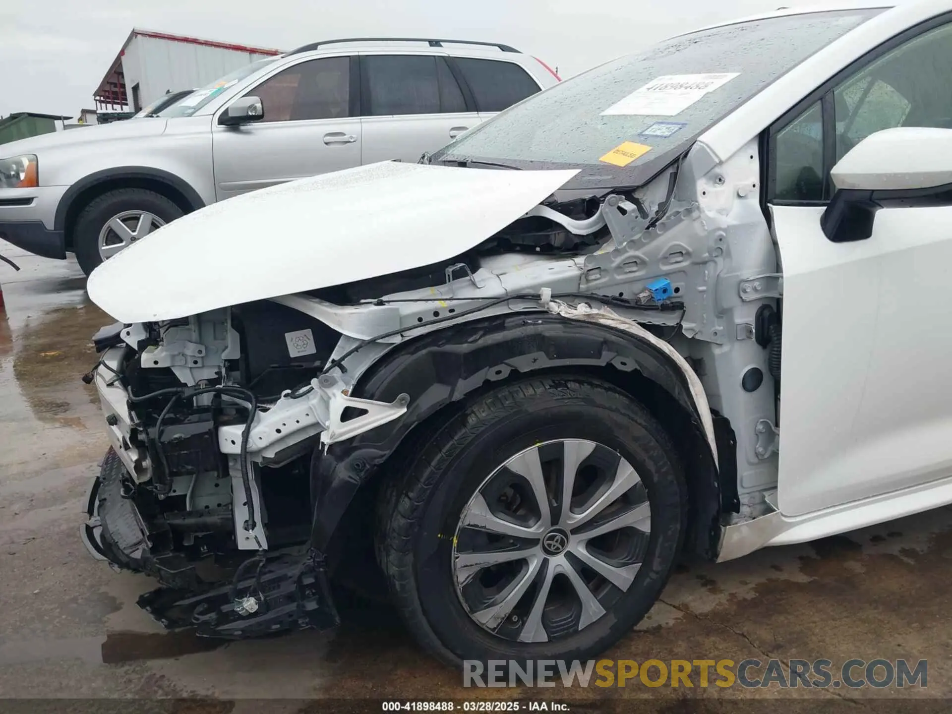 19 fotografías del automóvil dañado JTDEAMDE3N3001164 TOYOTA COROLLA 2022