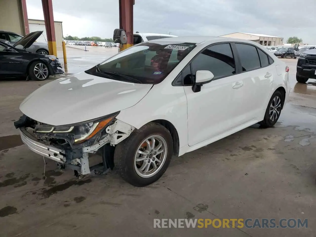 1 fotografías del automóvil dañado JTDEAMDE3N3002900 TOYOTA COROLLA 2022