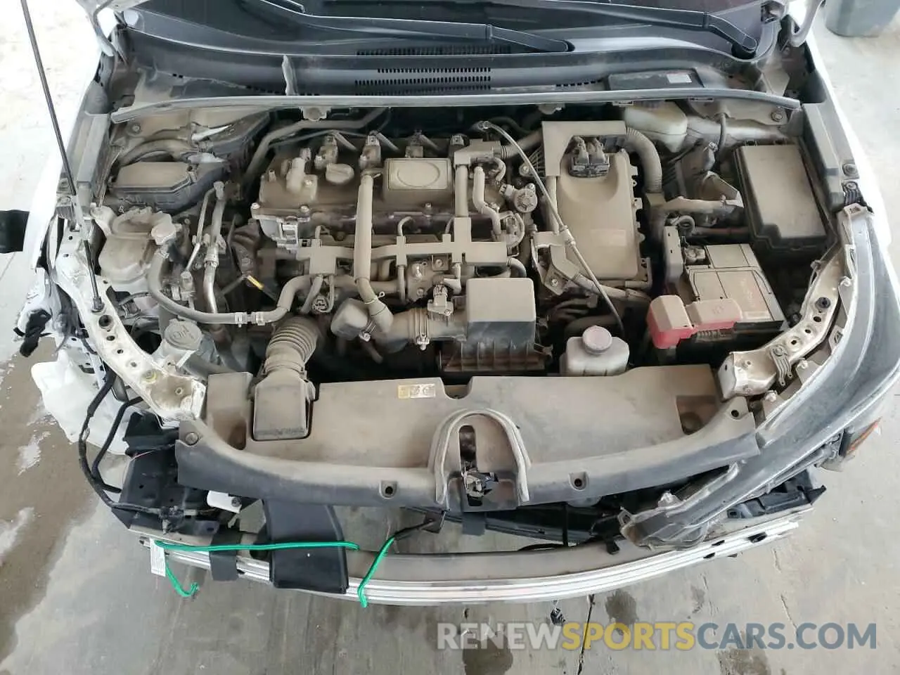 11 fotografías del automóvil dañado JTDEAMDE3N3002900 TOYOTA COROLLA 2022