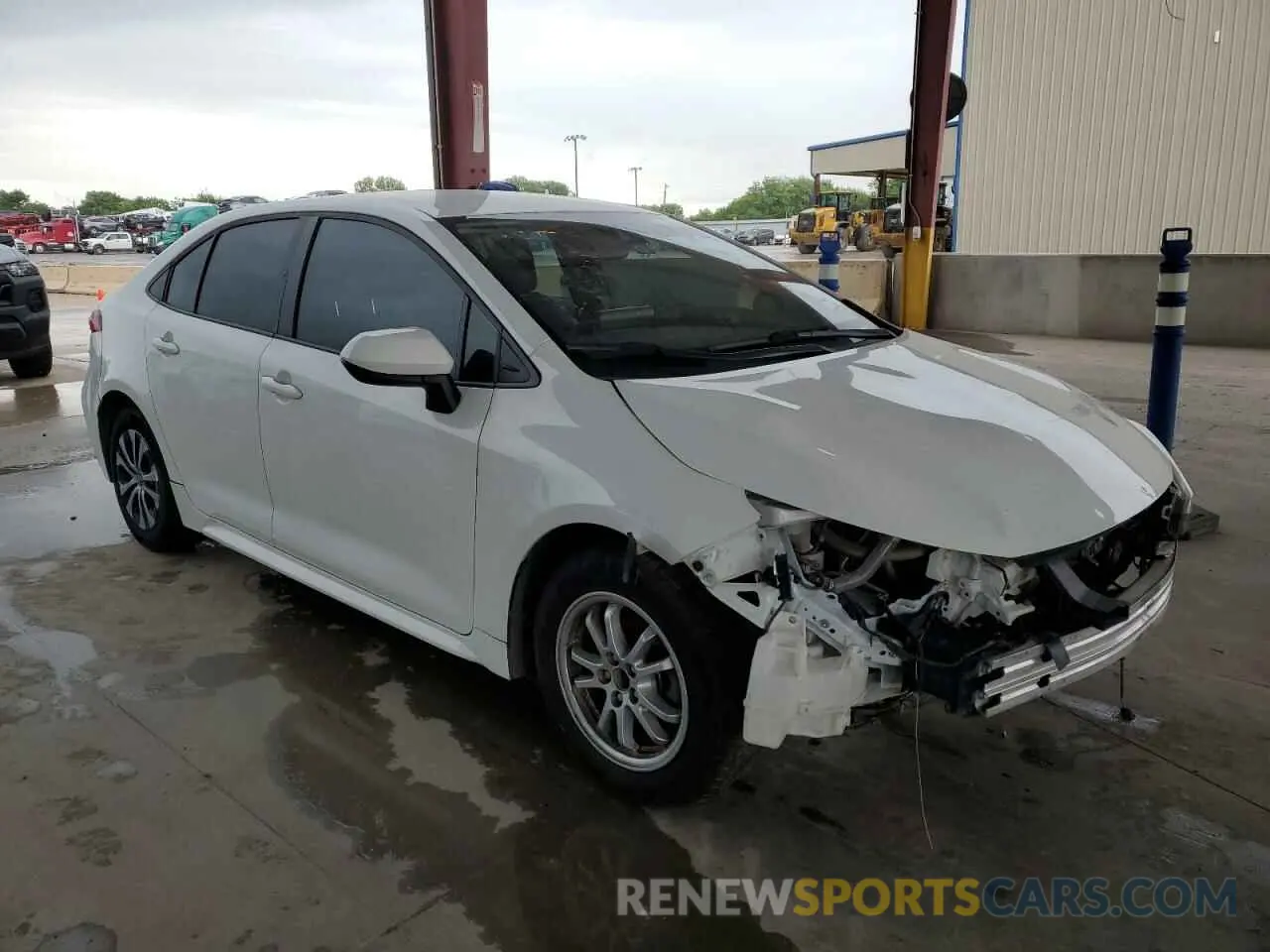 4 fotografías del automóvil dañado JTDEAMDE3N3002900 TOYOTA COROLLA 2022